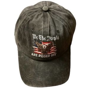 🇺🇸”We The People Are Pissed Off” Adjustable Strap Unisex Cap!